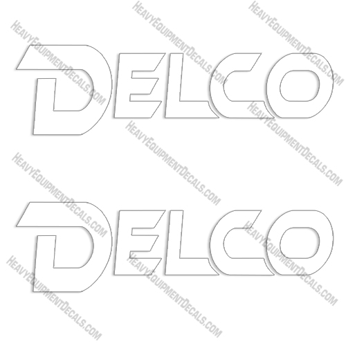 Fits Delco Trailer Decal Kit 20" Wide decal kit