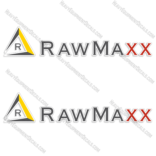 Fits RawMaxx Trailer Decal Kit 24.5" Wide decal kit