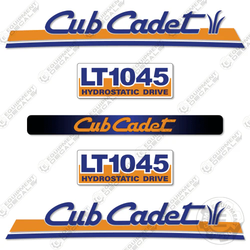 Fits Cub Cadet LT1045 Decal Kit Riding Mower 1045, decal kit, lt1045, ltx