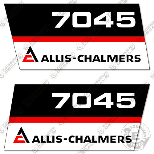 Fits Allis Chalmers 7045 Decal Kit Tractor 7045