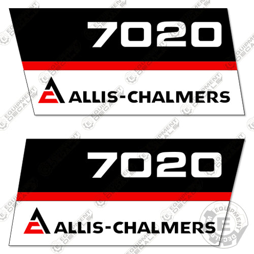 Fits Allis Chalmers 7020 Decal Kit Tractor 7020