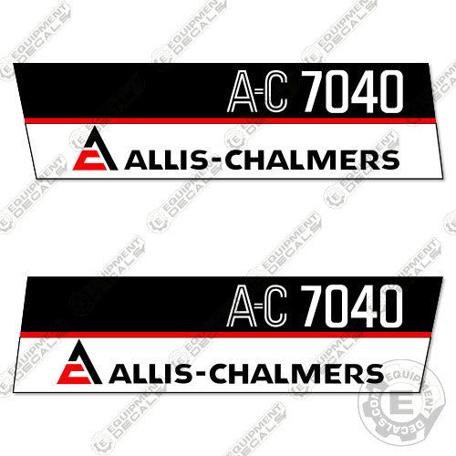 Fits Allis Chalmers A-C 7040 Decal Kit Tractor 7040, a-c 7040, ac7040