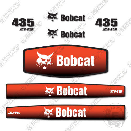 Fits Bobcat 435 ZHS Mini Excavator Decal Replacement Kit decal kit