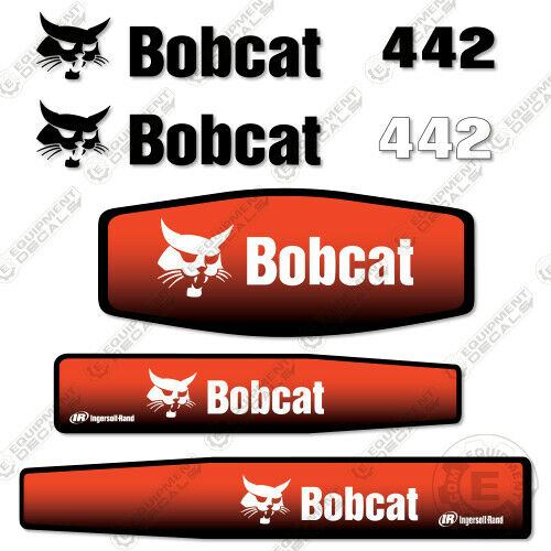 - Fits Bobcat 442 Decal Kit Mini Excavator #BC-EX-442