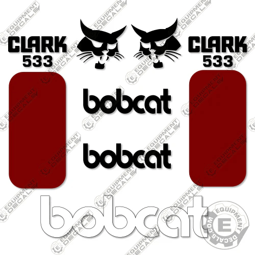 Fits Bobcat 533 Skid Steer Decal Kit decal kit