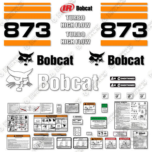 Fits Bobcat 873 Skid Steer Decal Kit decal kit