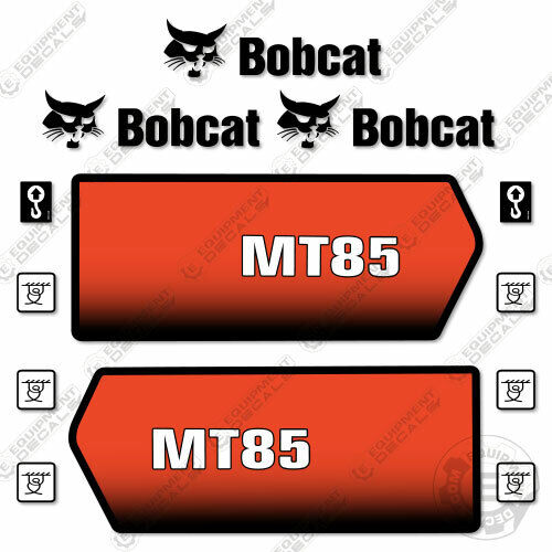 Fits Bobcat MT85 Mini Skid Steer Decal Replacement Kit decal kit