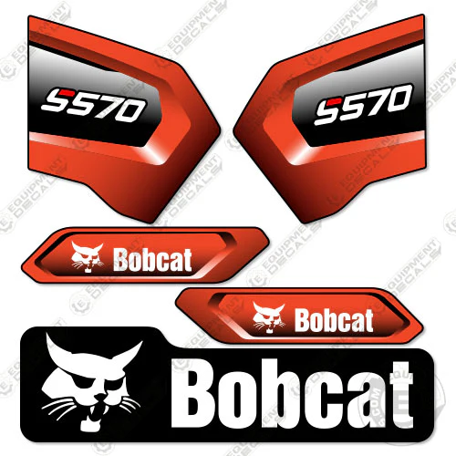 Fits Bobcat S570 Track Loader Decal Kit decal kit