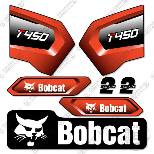 Fits Bobcat T450 Track Loader Decal Kit decal kit, t570