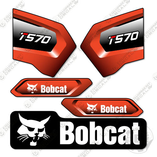 Fits Bobcat T570 Track Loader Decal Kit decal kit, t570