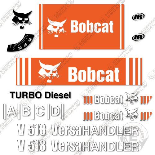 Fits Bobcat V518 Decal Kit Versahandler 518, decal kit, v518