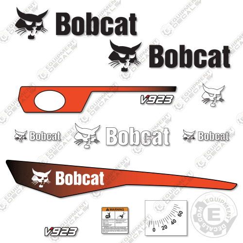 Fits Bobcat V923 Decal Kit Telehandler 923, decal kit, v923