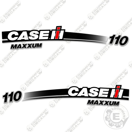 Fits Case 110 Maxxum Decal Kit Tractor 110, decal kit