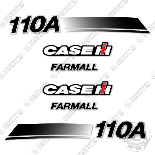 Fits Case 110A Farmall Decal Kit Tractor 110, decal kit, 110a