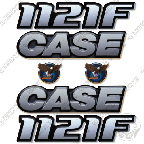 Fits Case 1121F Decal Kit Wheel Loader 1121, 1121f, decal kit