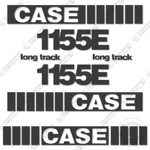 Fits Case 1155E Decal Kit Dozer 1155, 1155e, decal kit, k