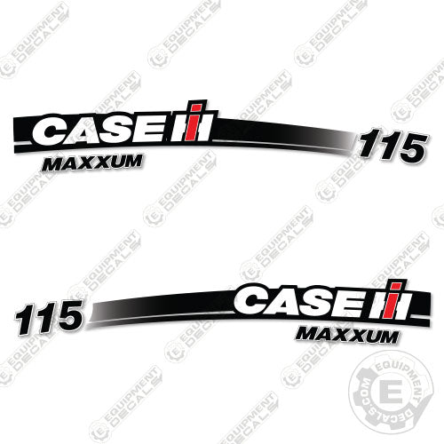 Fits Case 115 Maxxum Decal Kit Tractor 115, decal kit