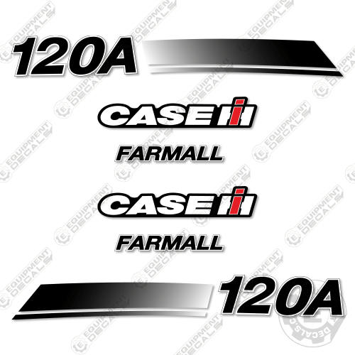 Fits Case 120A Farmall Decal Kit Tractor 120, decal kit, 120a