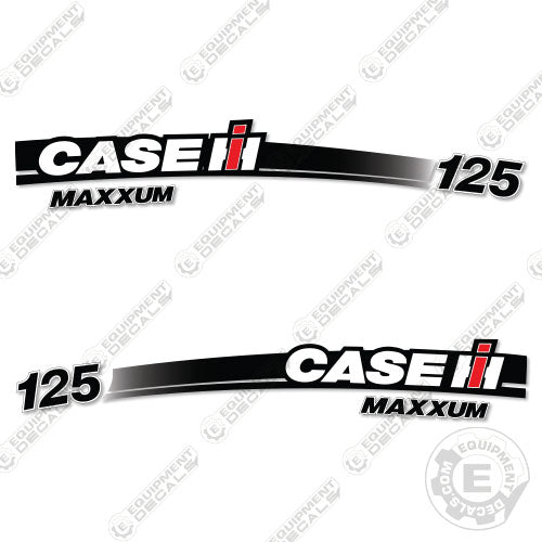 Fits Case 125 Maxxum Decal Kit Tractor 125, decal kit