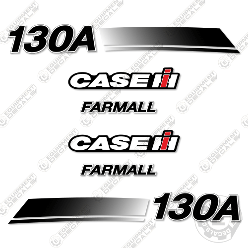 Fits Case 130A Farmall Decal Kit Tractor 130, decal kit, 130a