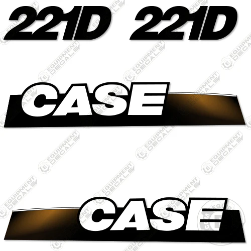 Fits Case 221D Decal Kit Wheel Loader 221, 221-d, 221d, decal kit