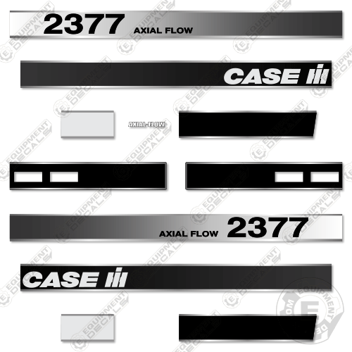 Fits Case 2377 Decal Kit Combine decal kit, stx