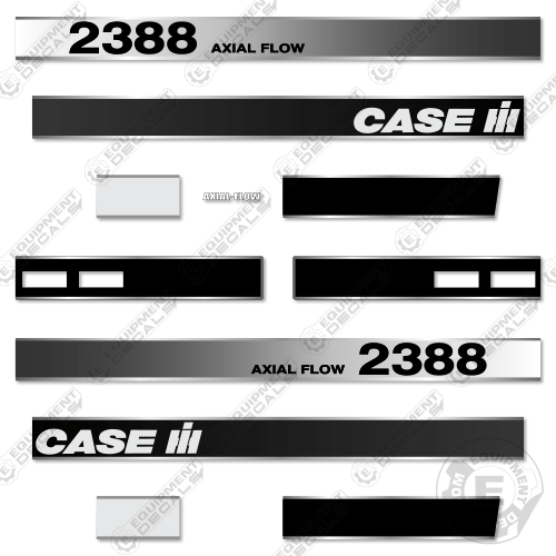 Fits Case 2388 Decal Kit Combine decal kit, stx