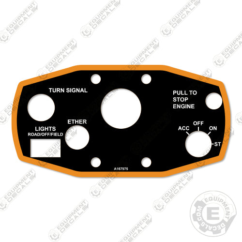 Fits Case 2954 Decal Kit Tractor Steering Column decal kit