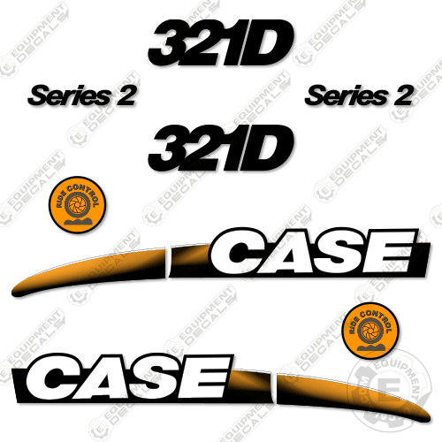 Fits Case 321D Series 2 Decal Kit Wheel Loader 321, 321d, decal kit, series 2