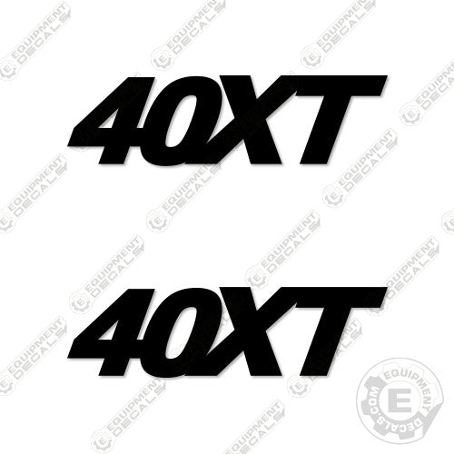 Fits Case 40XT Number Decals decal kit