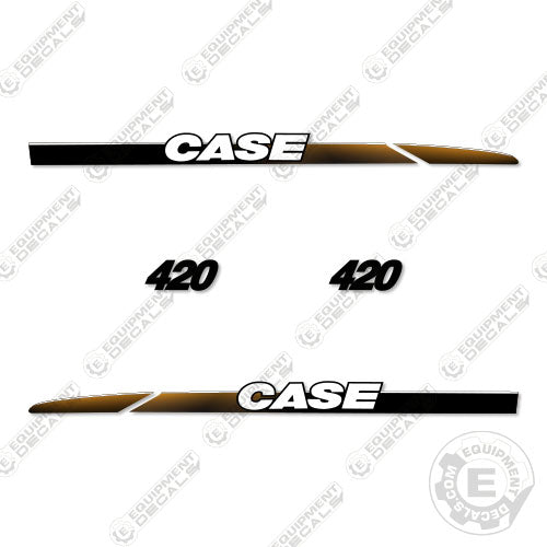 Fits Case 420 Skid Steer Decal Kit decal kit, skidsteer