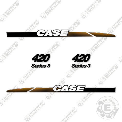 Fits Case 420 Series 3 Skid Steer Decal Kit decal kit, skidsteer