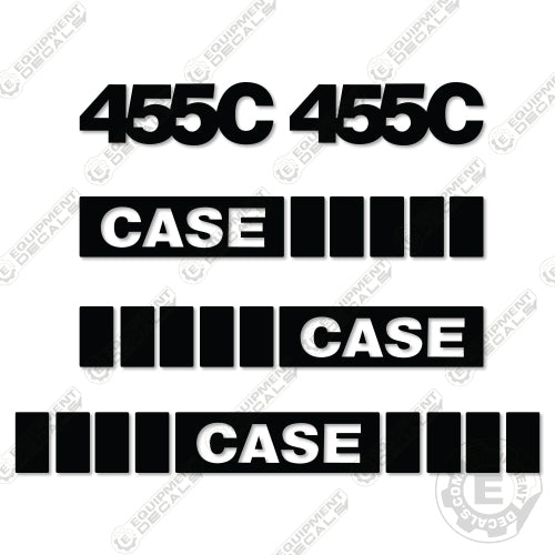 Fits Case 455C Decal kit Crawler Dozer 455, 455 c, decal kit, john deere