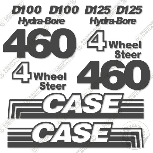 Fits Case 460 Decal Kit Trencher 460, decal kit