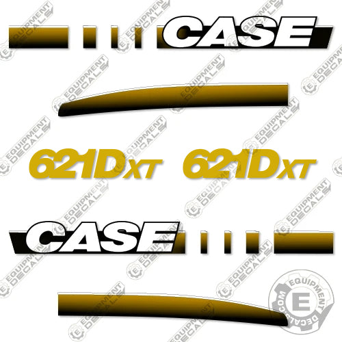 Fits Case 621D XT Decal Kit Wheel Loader 621, 621-d, 621d, 621dxt, case, decal kit, wheel loader