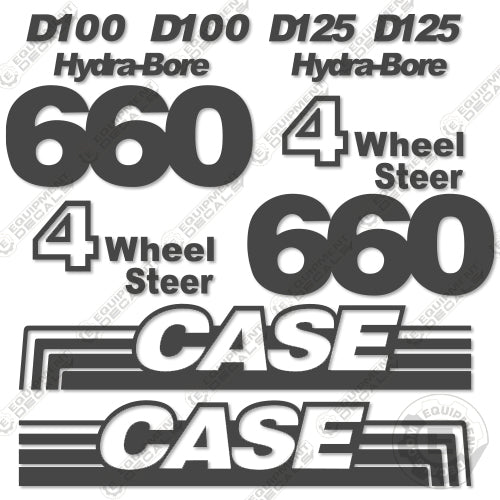 Fits Case 660 Decal Kit Trencher 660, decal kit