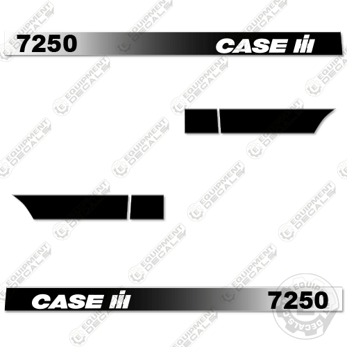 Fits Case 7250 Decal Kit Tractor 7250, decal kit