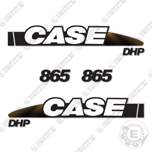 Fits Case 865 DHP Scraper Decal Kit decal kit