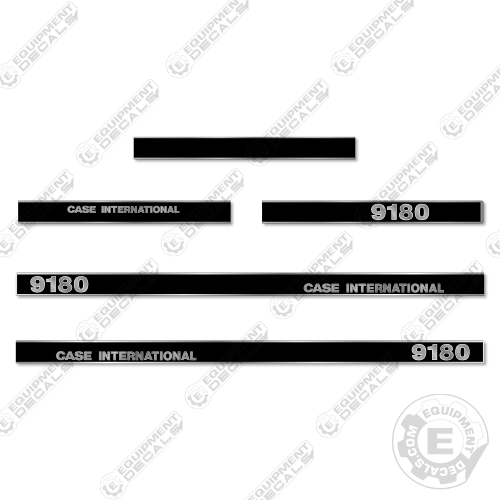 Fits Case 9180 Decal Kit Tractor - 1980s Style decal kit