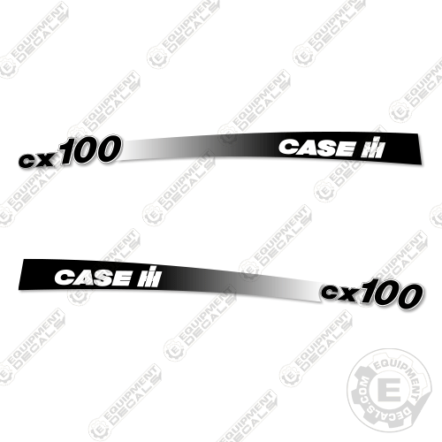 Fits Case CX100 Decal Kit Tractor 100, cx100, decal kit