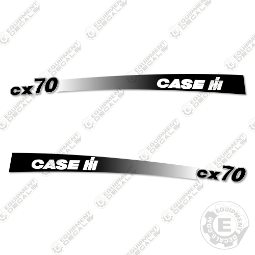 Fits Case CX70 Decal Kit Tractor 70, cx70, decal kit