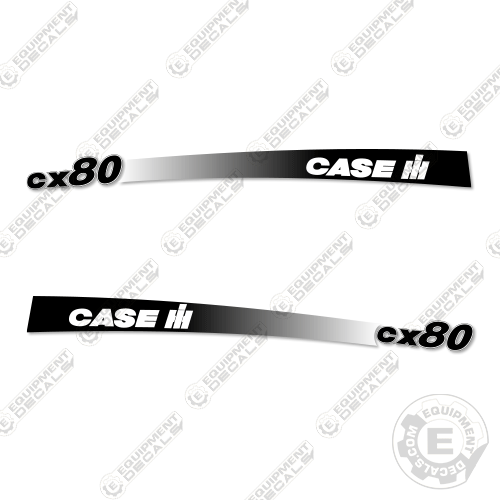 Fits Case CX80 Decal Kit Tractor 80, cx80, decal kit