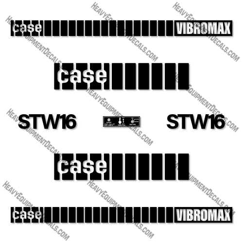 Fits Case STW16 Decal Kit Roller 