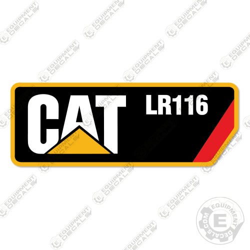 Fits Caterpillar LR116 Decal Kit Landscape Rake lr116