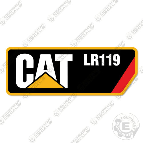 Fits Caterpillar LR119 Decal Kit Landscape Rake lr119