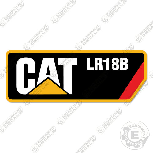 Fits Caterpillar LR18B Decal Kit Landscape Rake lr18b