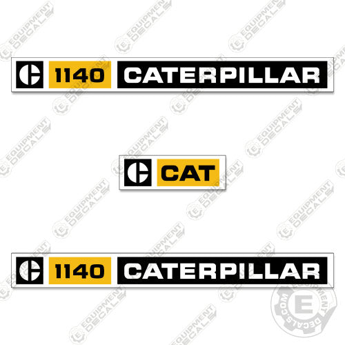 Fits Caterpillar 1140 Decal Kit Diesel Engine 1140, decal kit