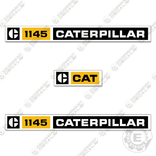 Fits Caterpillar 1145 Decal Kit Diesel Engine 1145, decal kit