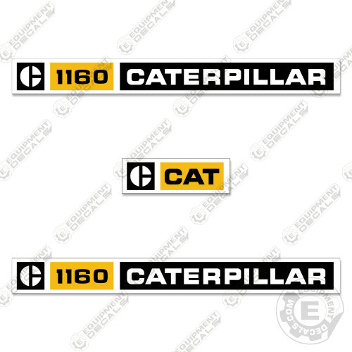 Fits Caterpillar 1160 Decal Kit Diesel Engine 1160, decal kit