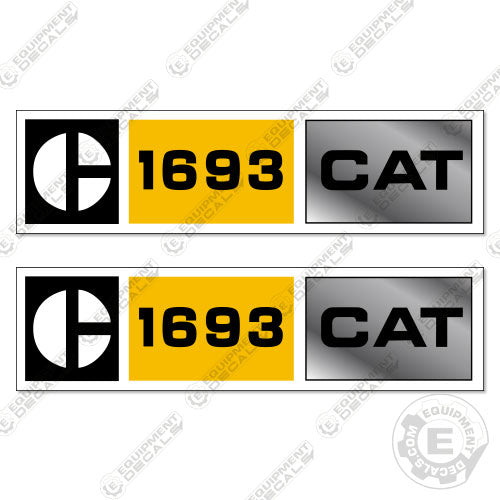 Fits Caterpillar 1693 Decal Kit Diesel Engine 3116, decal kit